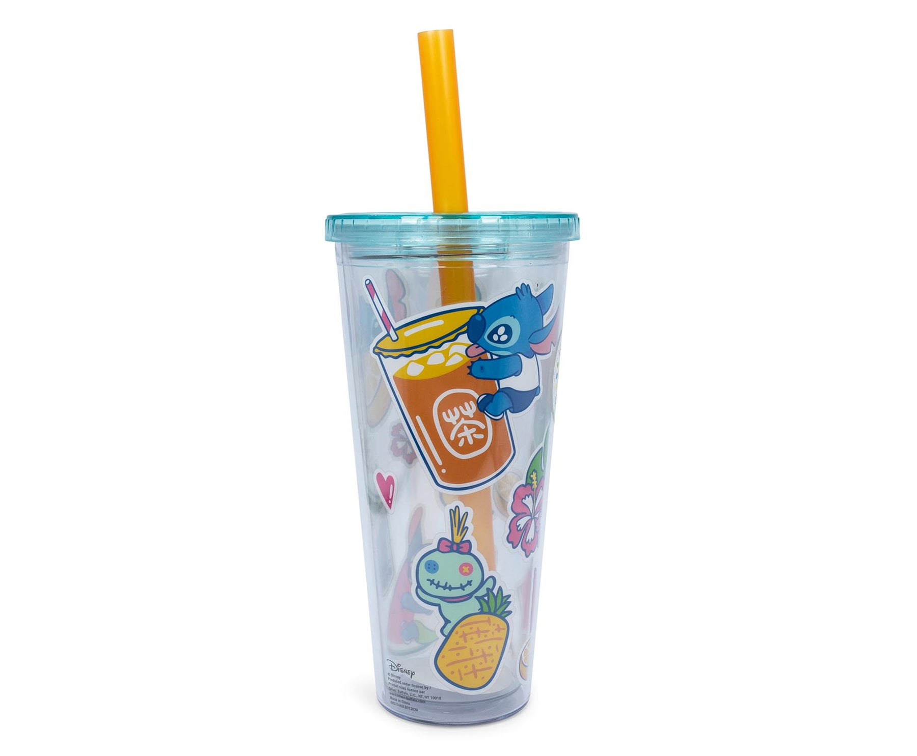 Disney Lilo & Stitch Ohana Carnival Cup with Lid and Straw | Holds 32  Ounces