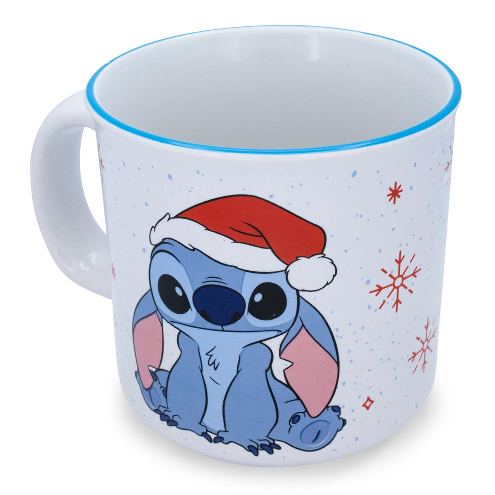 Disney Lilo & Stitch Santa Hat 20oz Camper Mug | Free Shipping