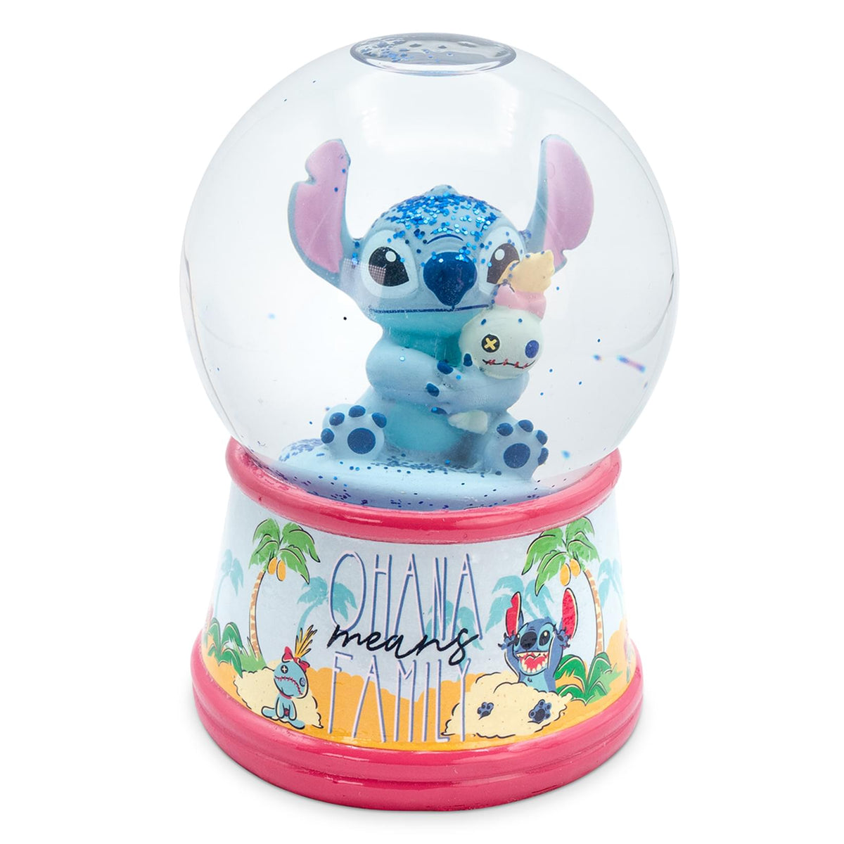 BNIB Vintage Lilo buy & Stitch Musical Snowglobe