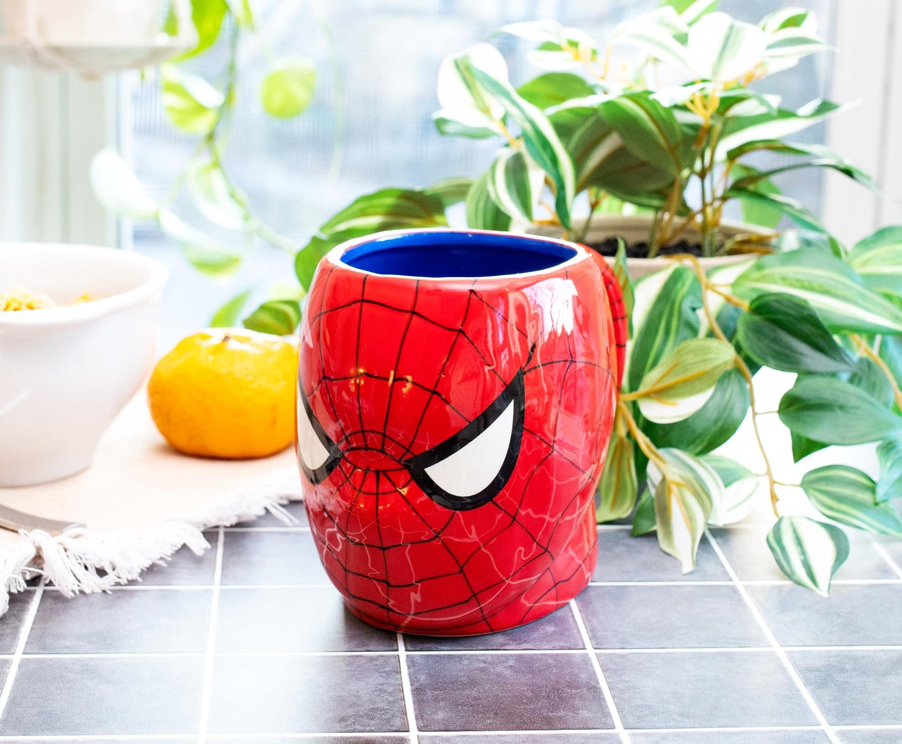 Spider-Man New York Doodles Stackable 13oz Ceramic Mug