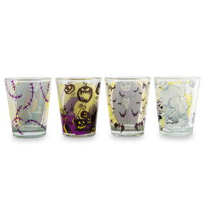 Disney Nightmare Before Christmas Halloween Town Mini Shot Glasses | Set of 4