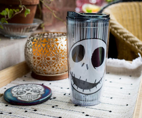 Disney Nightmare Before Christmas Jack Skull Plastic Travel Tumbler | 20 Ounces