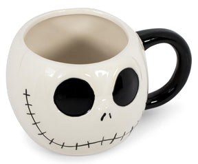 The Nightmare Before Christmas Jack Skellington Sculpted Coffee Mug | 20 Ounces