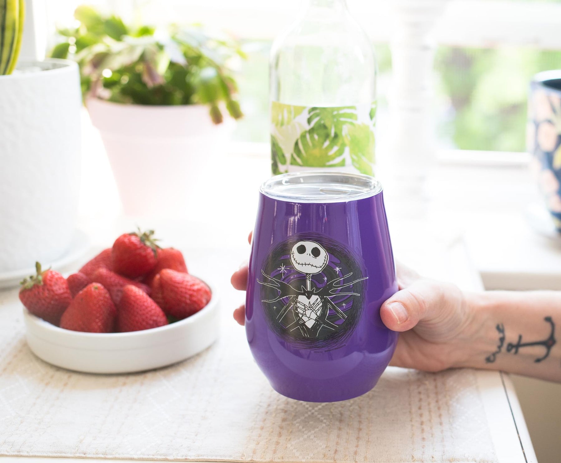 Nightmare Before Christmas Jack Skellington Stainless Steel Tumbler | 10 Ounces