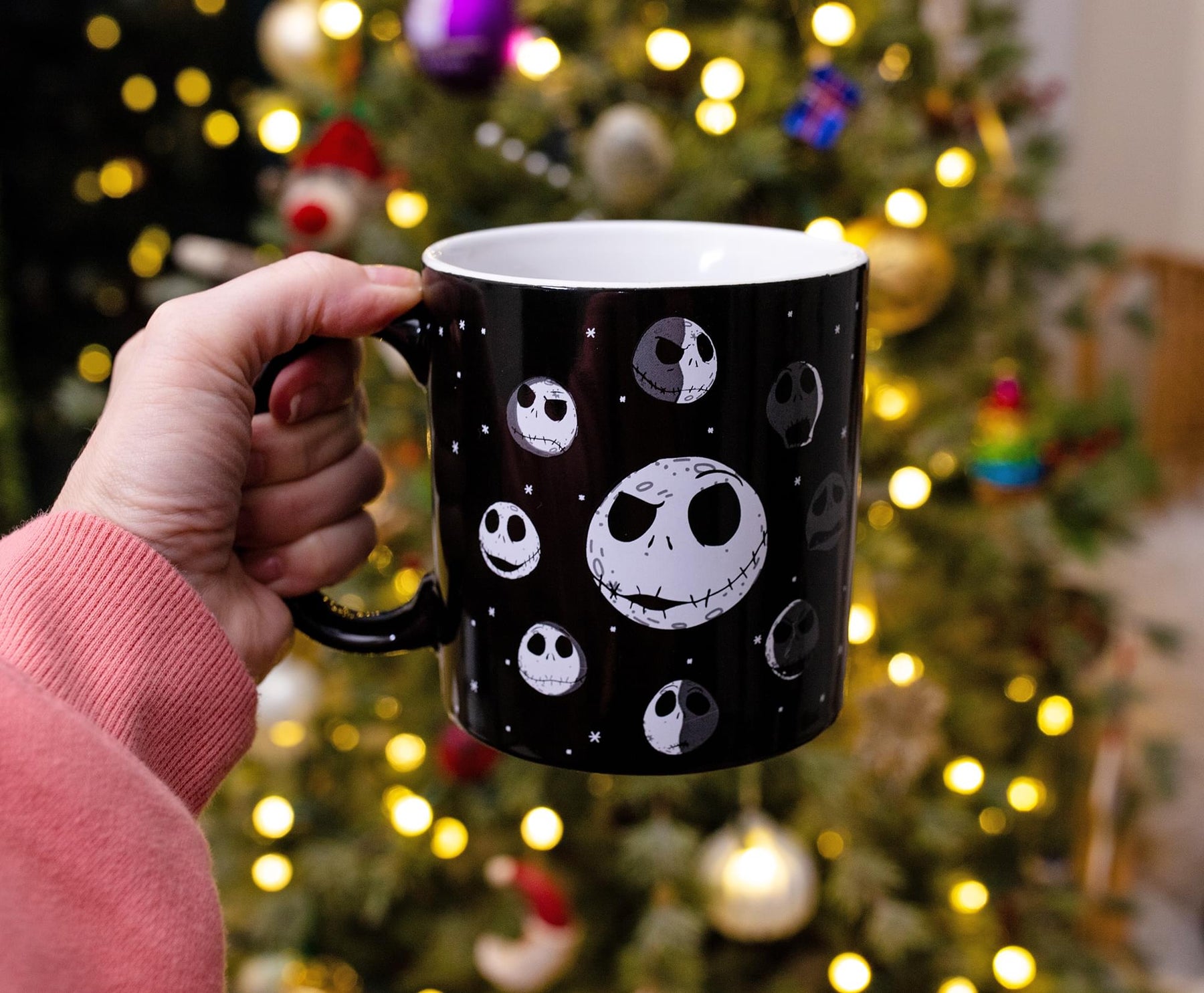 Disney The Nightmare Before Christmas Jack Moon Phases Ceramic Mug | 20 Ounces