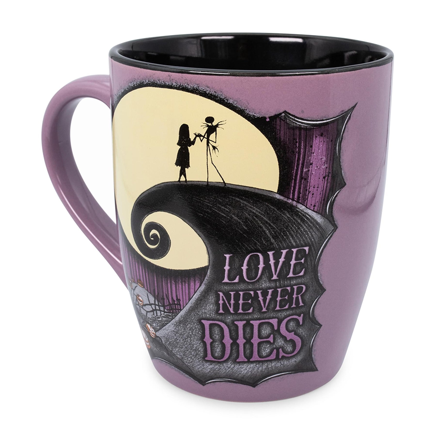 Disney The Nightmare Before Christmas "Love Never Dies" Ceramic Mug | 25 Ounces