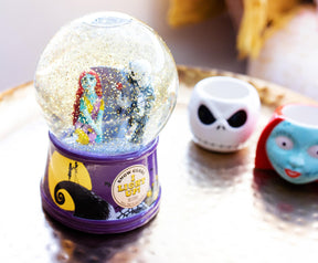 Disney Nightmare Before Christmas Jack & Sally Light-Up Snow Globe | 6 Inches