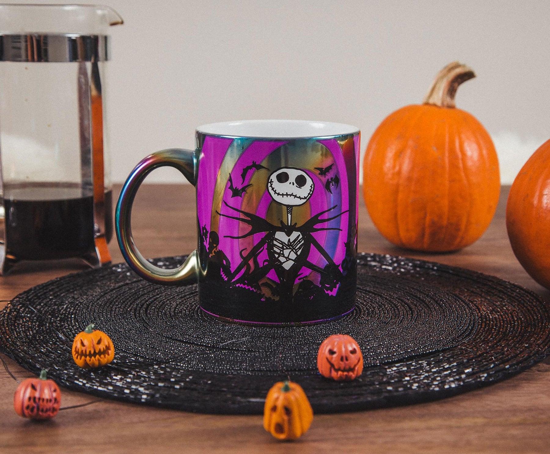 Disney The Nightmare Before Christmas Jack Skellington Electroplated Ceramic Mug