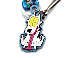 Nickelodeon Rocko's Modern Life Lanyard With ID Badge Holder And Removable Charm