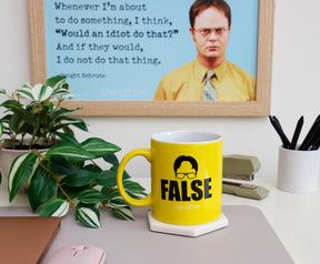 The Office Dwight Schrute Shirt Ceramic Mug | Holds 20 Ounces