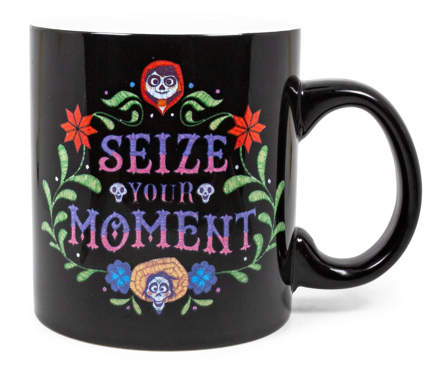 Disney Pixar Coco "Seize Your Moment" Ceramic Mug | Holds 20 Ounces