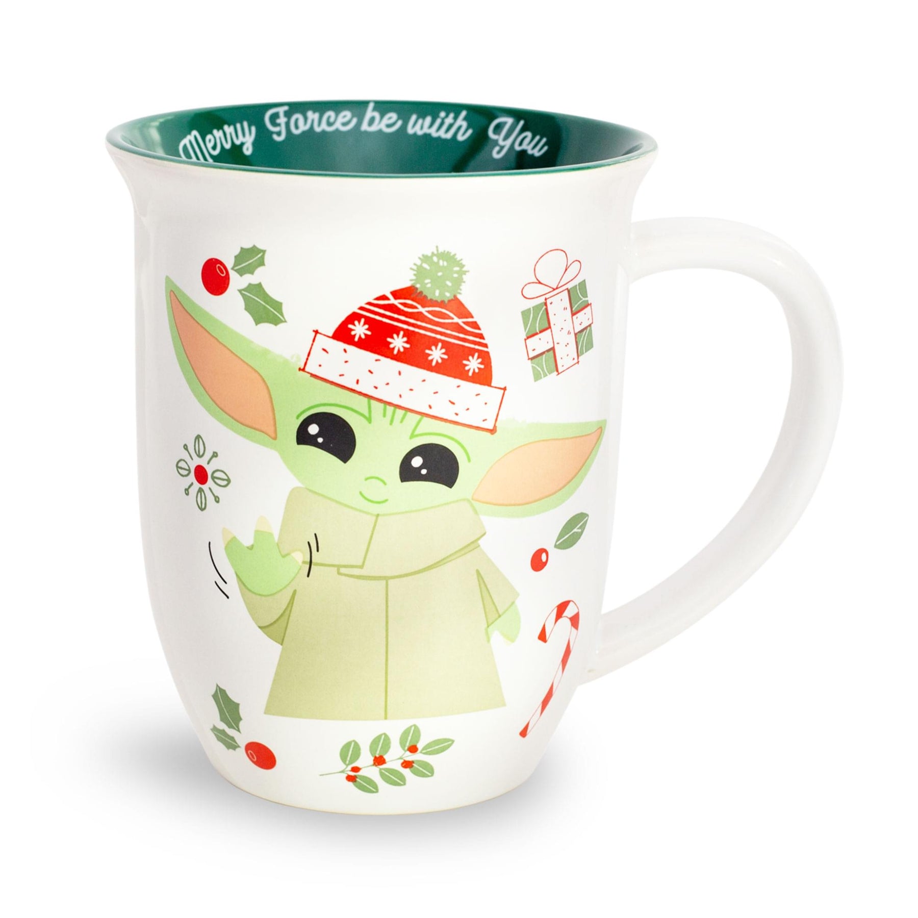 Baby Yoda Grogu Mandalorian Star Wars Evening 15 oz Ceramic Black Coffee  Mug Cup