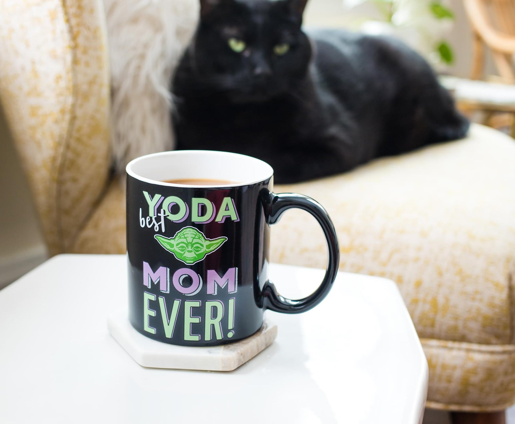 Yoda Best Mug Ceramic Star Wars Coffee Mug Microwave Dishwasher