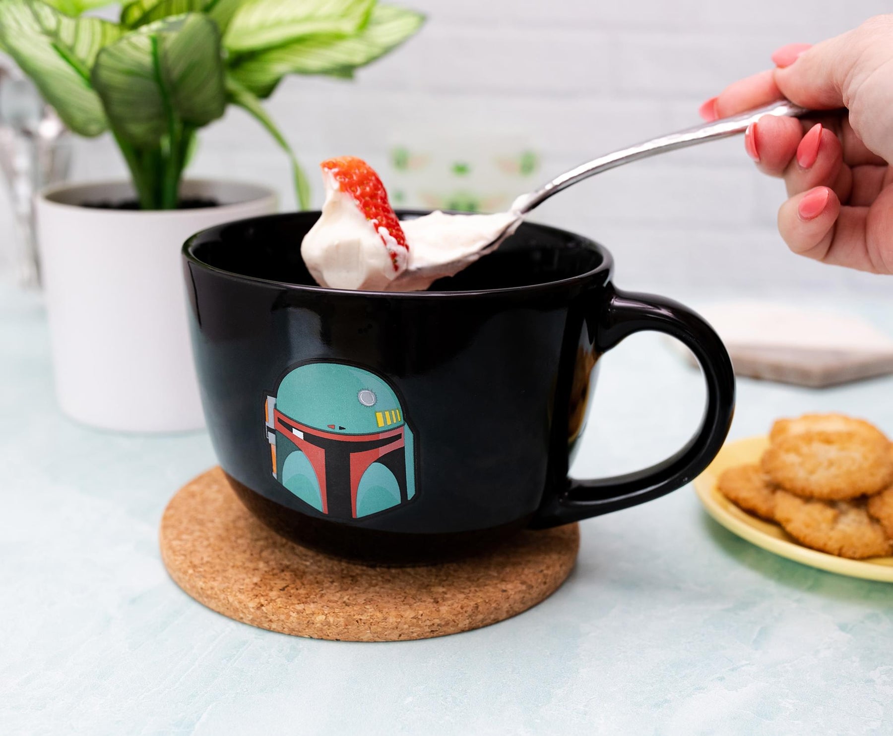 Mavin  Star Wars Boba Fett Coffee Mug 3D Ceramic Cup Mandalorain Bounty  Hunter