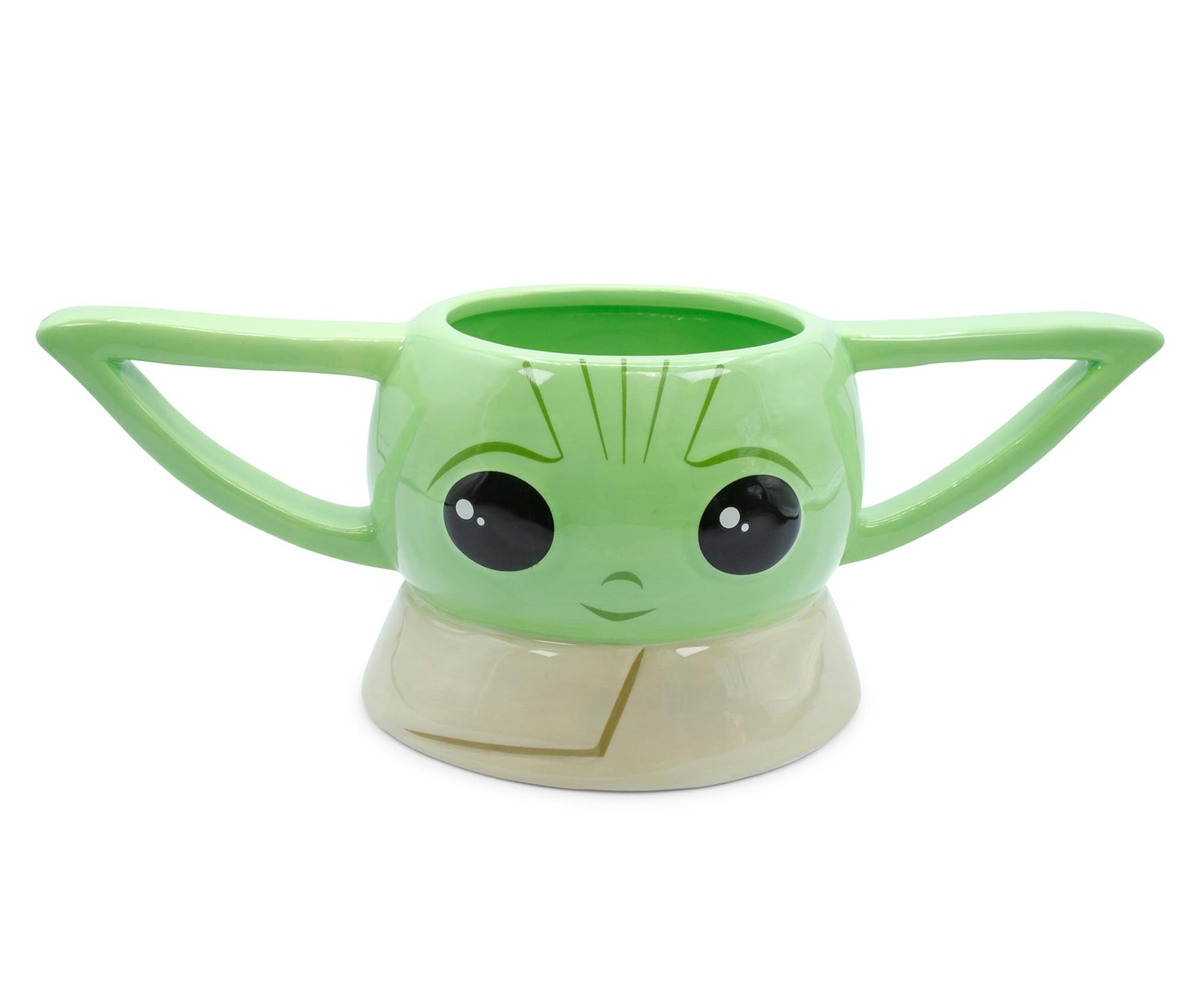 Baby Yoda Grogu Mandalorian Star Wars Evening 15 oz Ceramic Black Coffee  Mug Cup