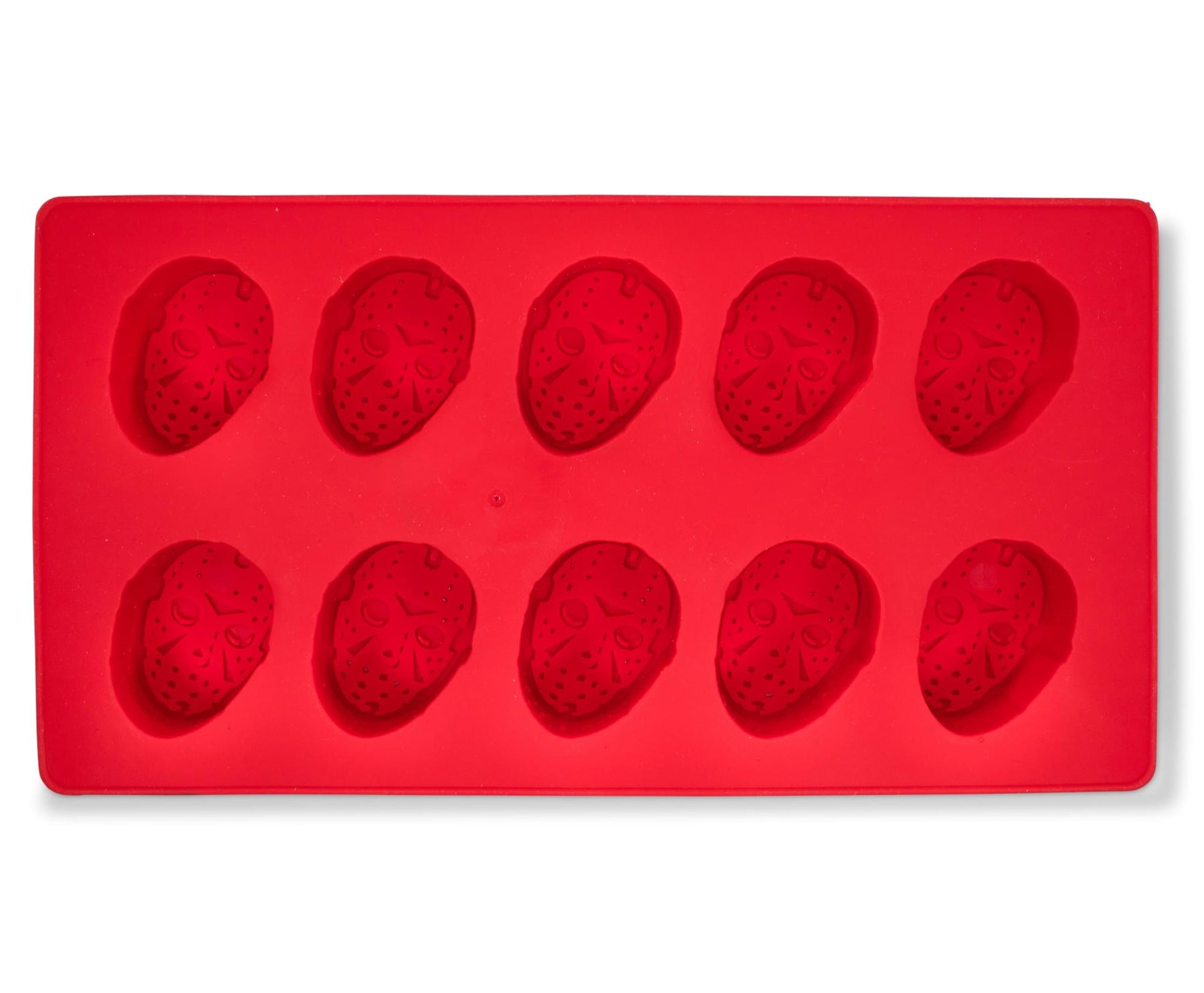 Friday the 13th Jason Voorhees Mask Silicone Mold Ice Cube Tray