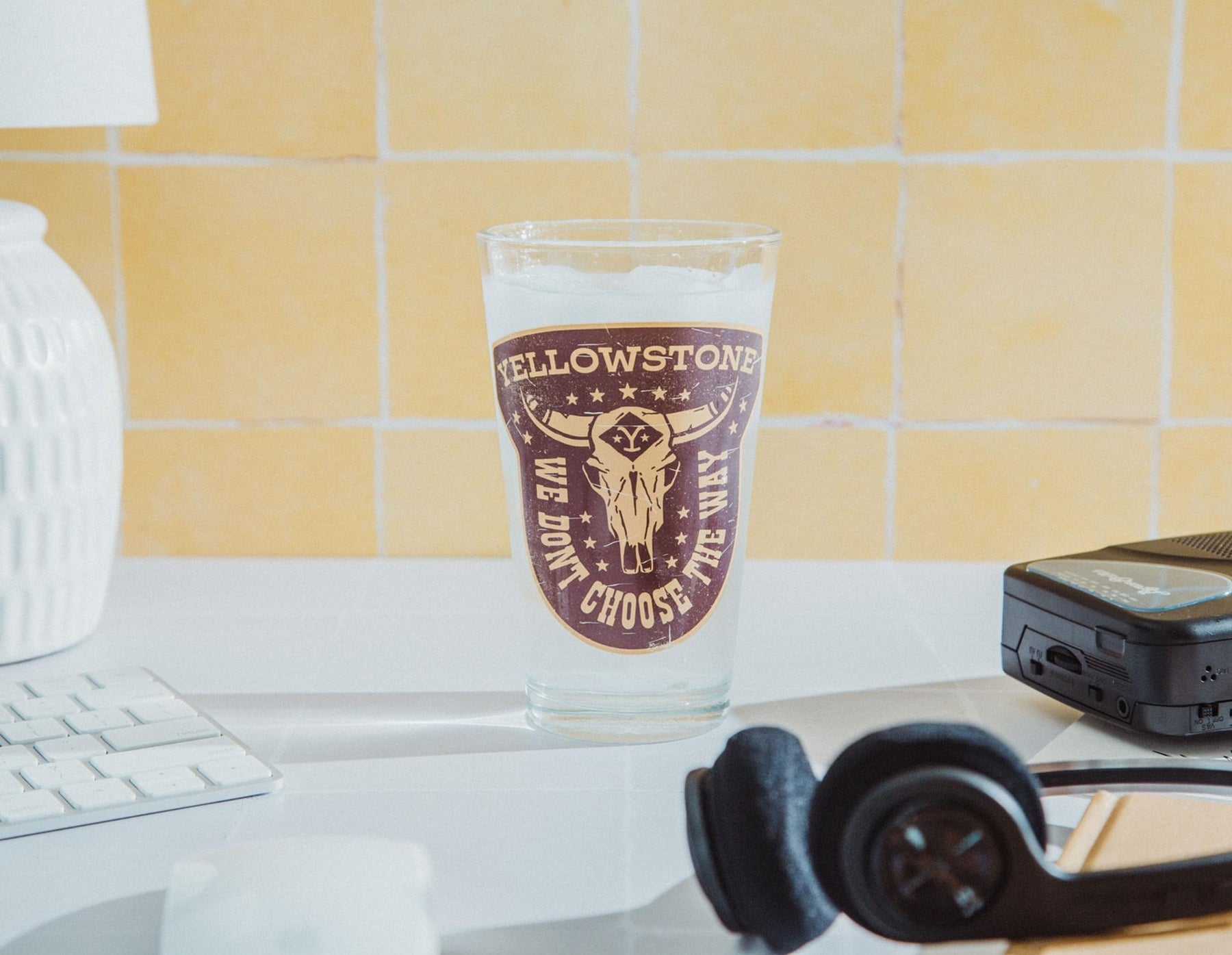 Yellowstone "We Don't Choose The Way" Pint Glass | Holds 16 Ounces