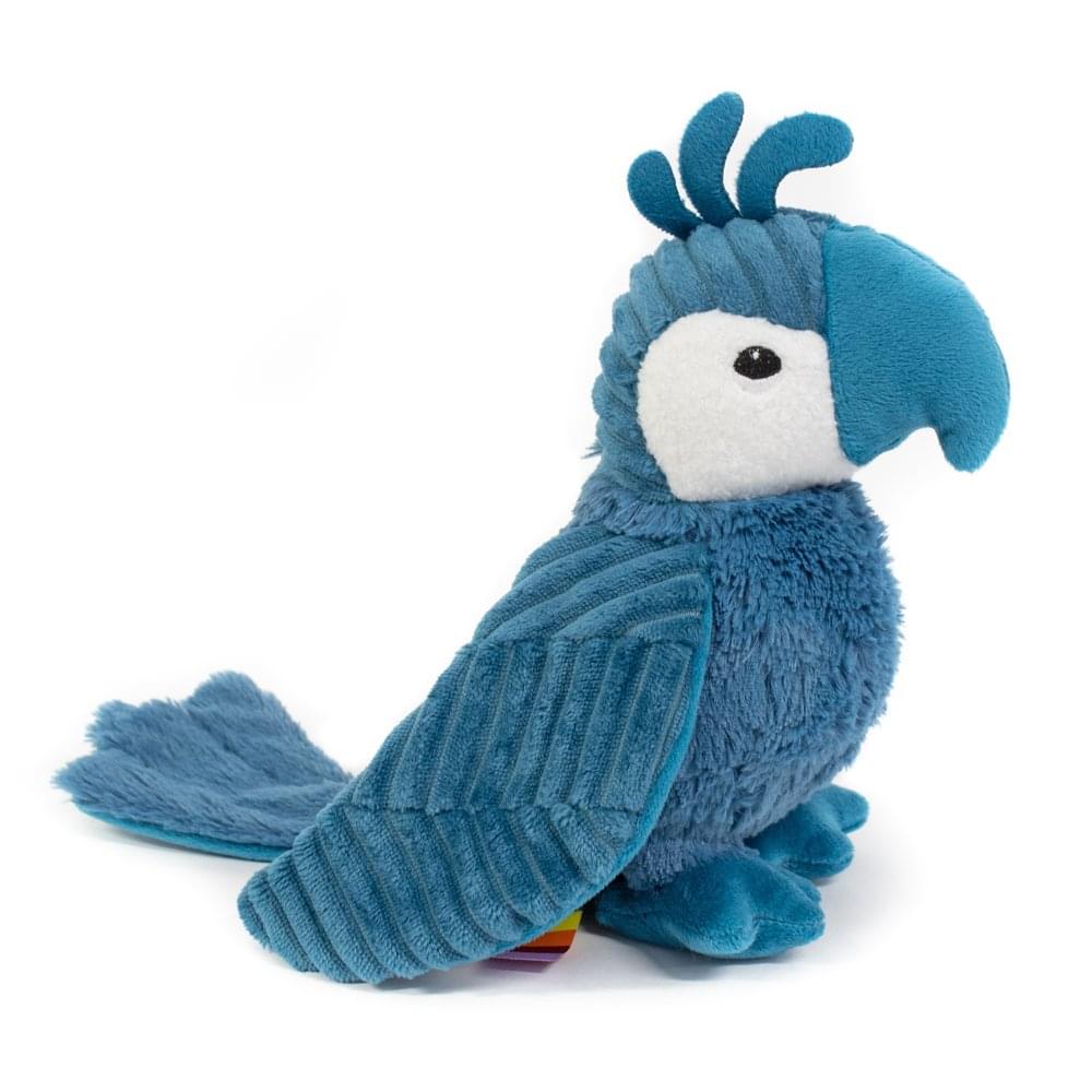 Ptipotos Repetos the Parrot Plush Toy | Blue