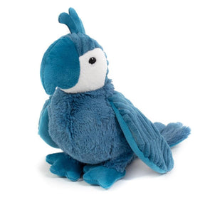 Ptipotos Repetos the Parrot Plush Toy | Blue