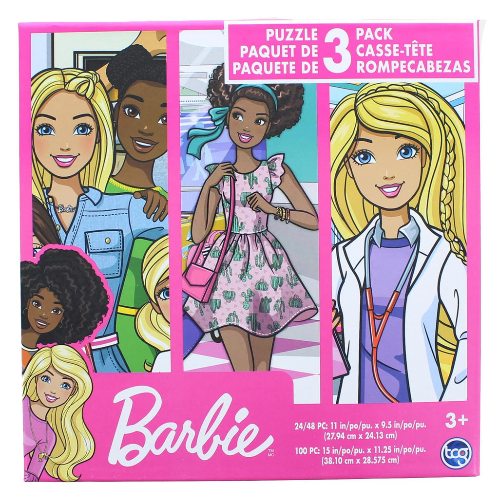 Puzzle 2 x 48 pièces : Barbie - N/A - Kiabi - 11.86€