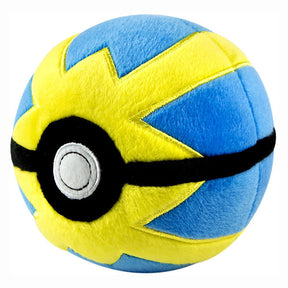 Pokemon 5 Inch Plush Poke Ball | Blue Quick Ball