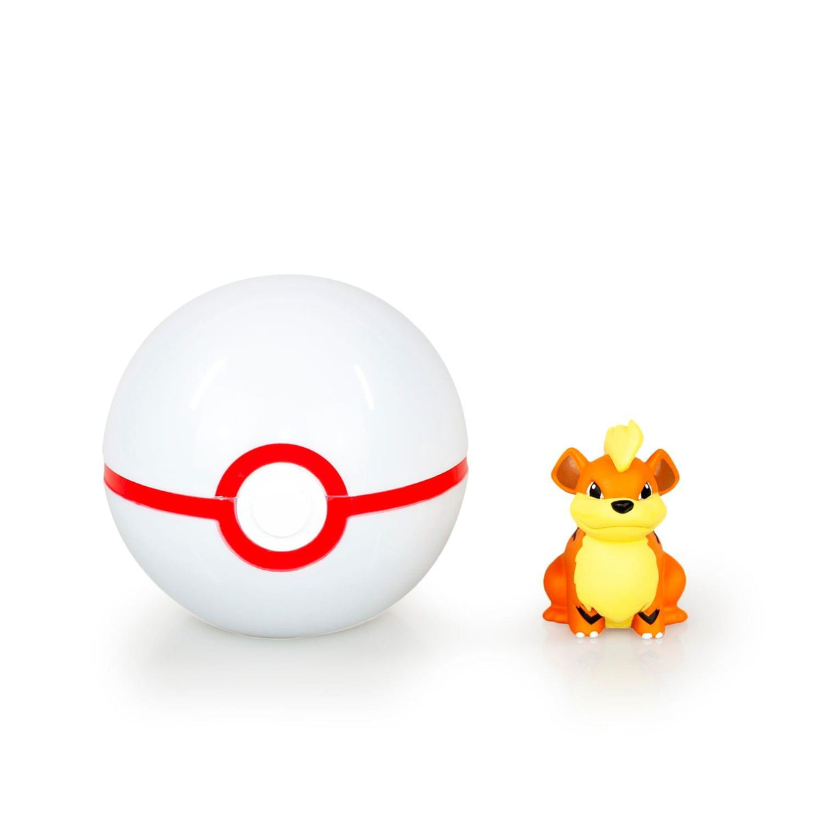 Pokémon Clip 'N' Carry Poké Ball & Growlithe Set | Includes Ball & 2