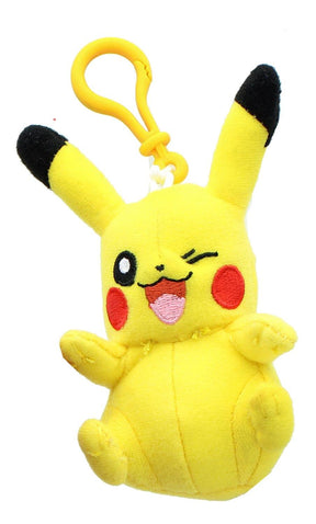 Pokemon 3 Inch Plush Clip On - Pikachu