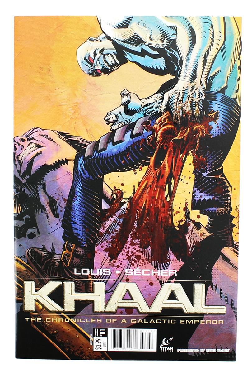 Khaal: Chronicles of Galactic Emperor #1 Comic Book (Comic Block Variant Cover)