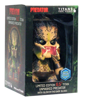 Unmasked Predator Exclusive 6.5 Inch Titans Vinyl Figure