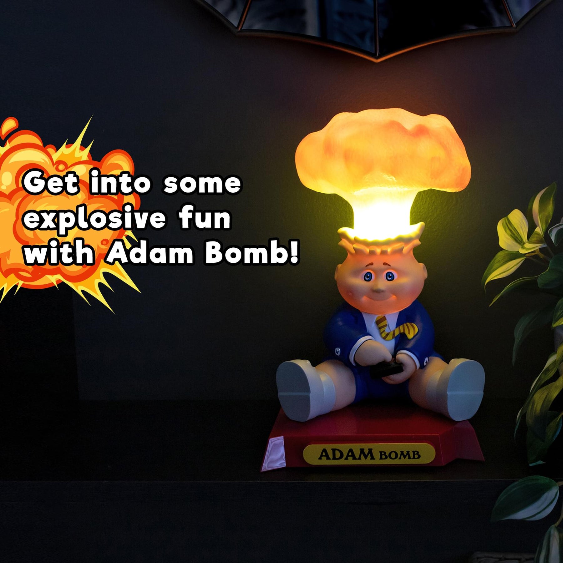 Garbage Pail Kids Adam Bomb Figural Mood Light | 10 Inches Tall