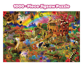 Noah's Ark Animals 1000 Piece Jigsaw Puzzle