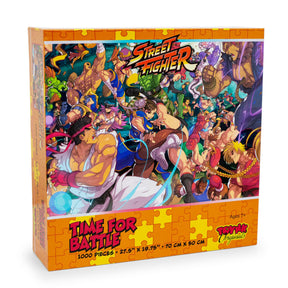 Street Fighter Time for Battle 1000 Piece Jigsaw Puzzle