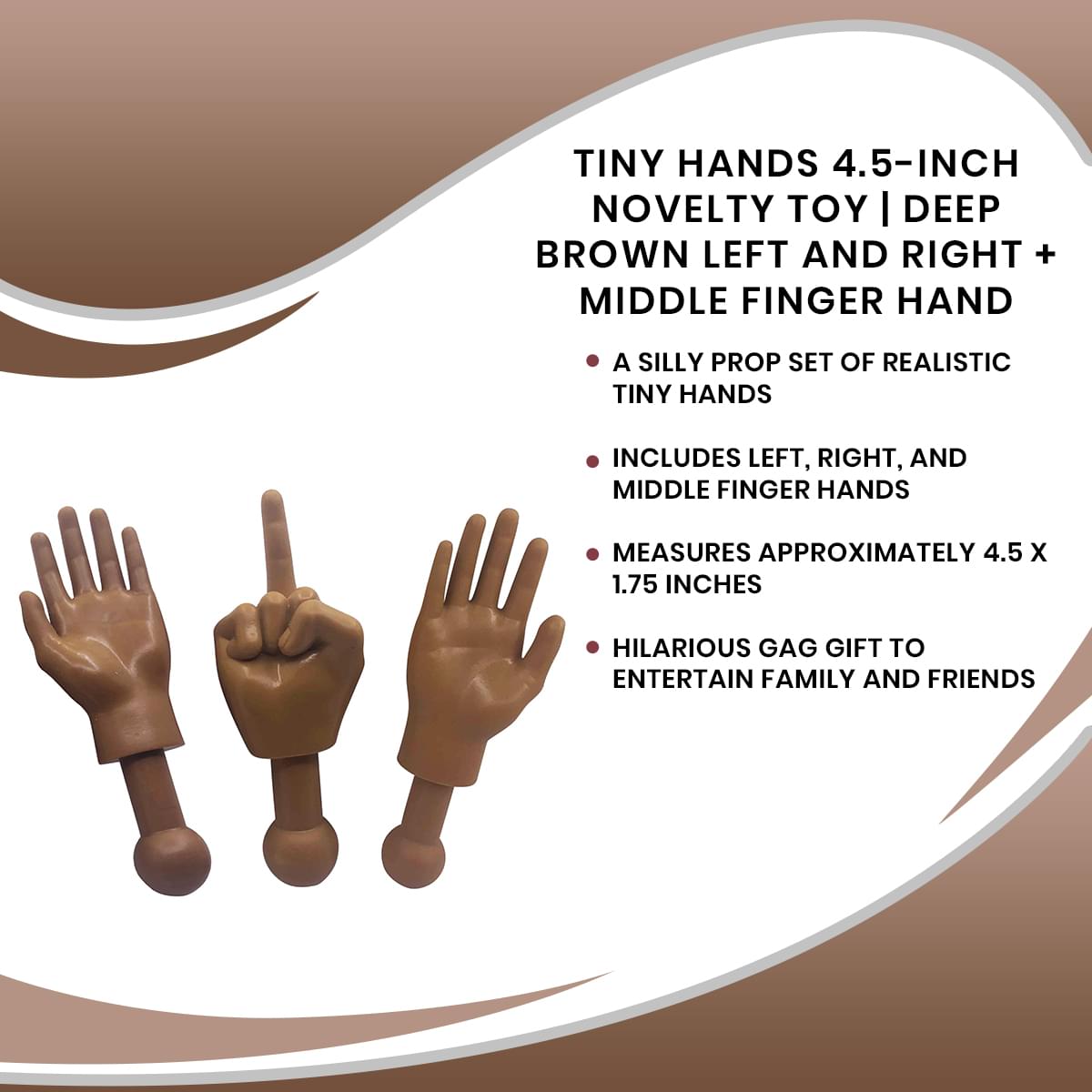 Daily Portable Dark Skin Tone Tiny Hands (Middle India