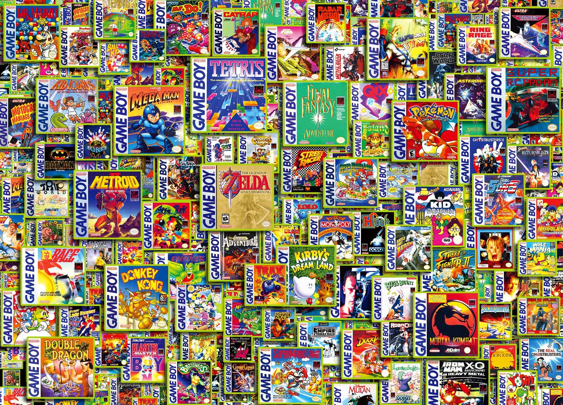 Toynk Handheld Haven Retro Games 1000-piece Jigsaw Puzzle : Target