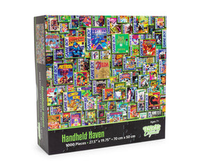 Handheld Haven Retro Games 1000-Piece Jigsaw Puzzle