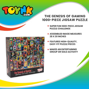 The Genesis of Gaming 1000-Piece Jigsaw Puzzle