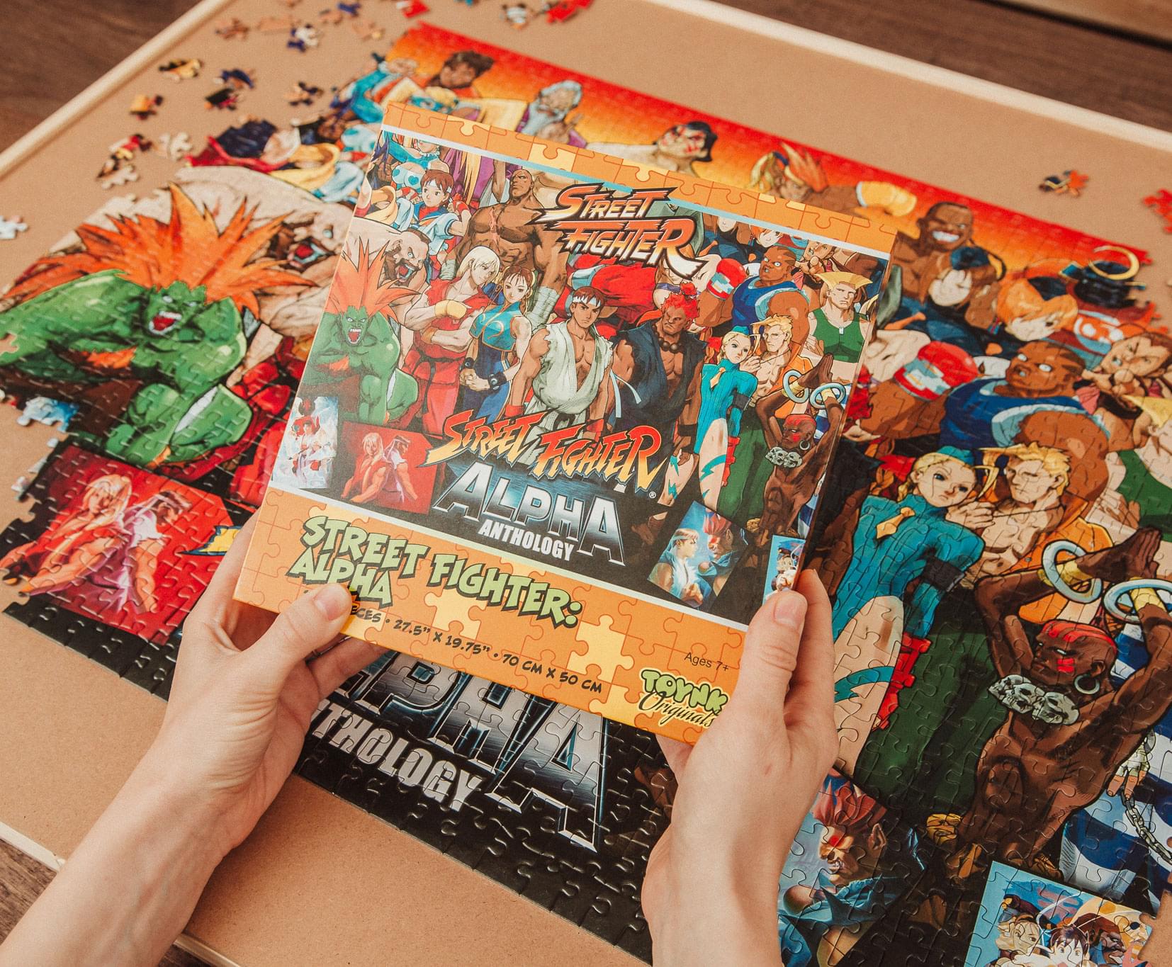 Street Fighter Collage 1000 Piece Jigsaw Puzzle