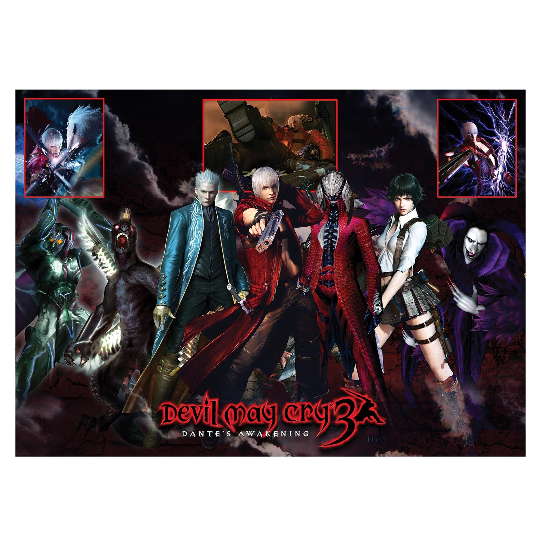 Devil May Cry Collage 1000 Piece Jigsaw Puzzle