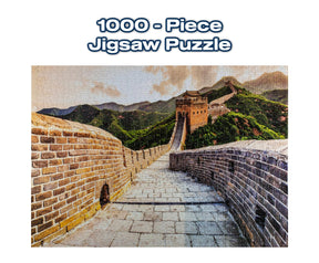 Great Wall of China Landmark 1000 Piece Jigsaw Puzzle