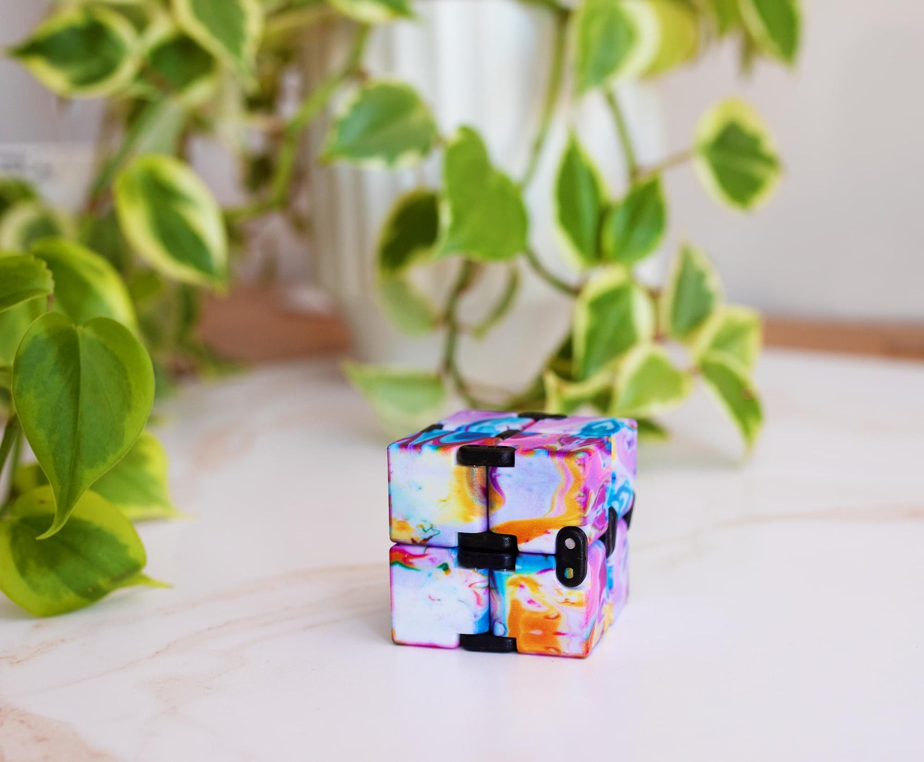 Toynk Infinity Cube Plastic Fidget Toy Blocks