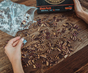 Bitcoin 1000-Piece Round Jigsaw Puzzle | Toynk Exclusive