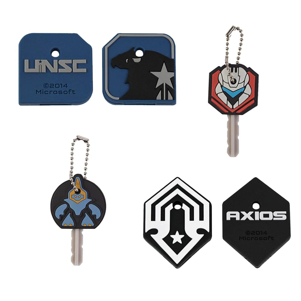 Halo Keycap Gift Set: Axios, Grunt, Spartan Assault, & Falcon