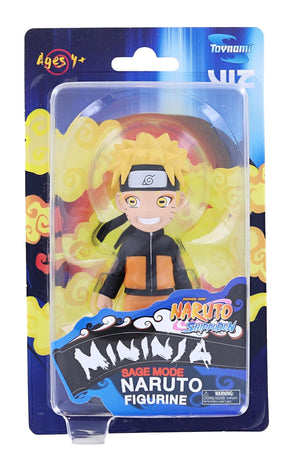 Naruto Shippuden Mininja 4 Inch Figurine Series 2 | Sage Mode Naruto