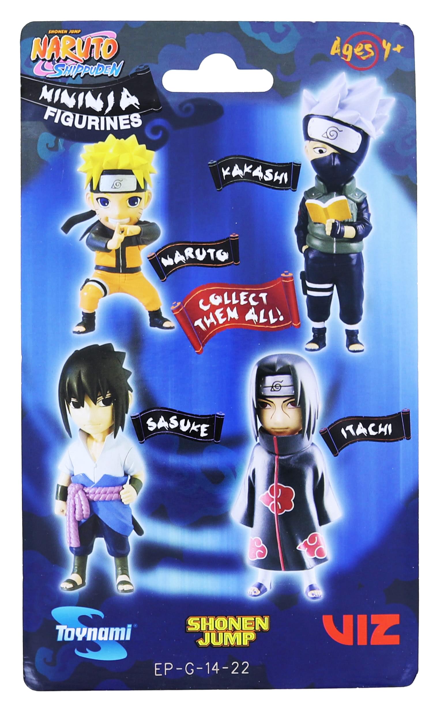 Naruto Shippuden Mininja 4 Inch Figurine Series 2 | Sage Mode Naruto