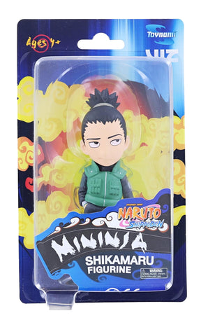 Naruto Shippuden Mininja 4 Inch Figurine Series 2 | Shikamaru