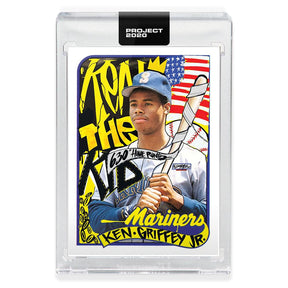 Topps PROJECT 2020 Card 6 - 1989 Ken Griffey Jr. by King Saladeen