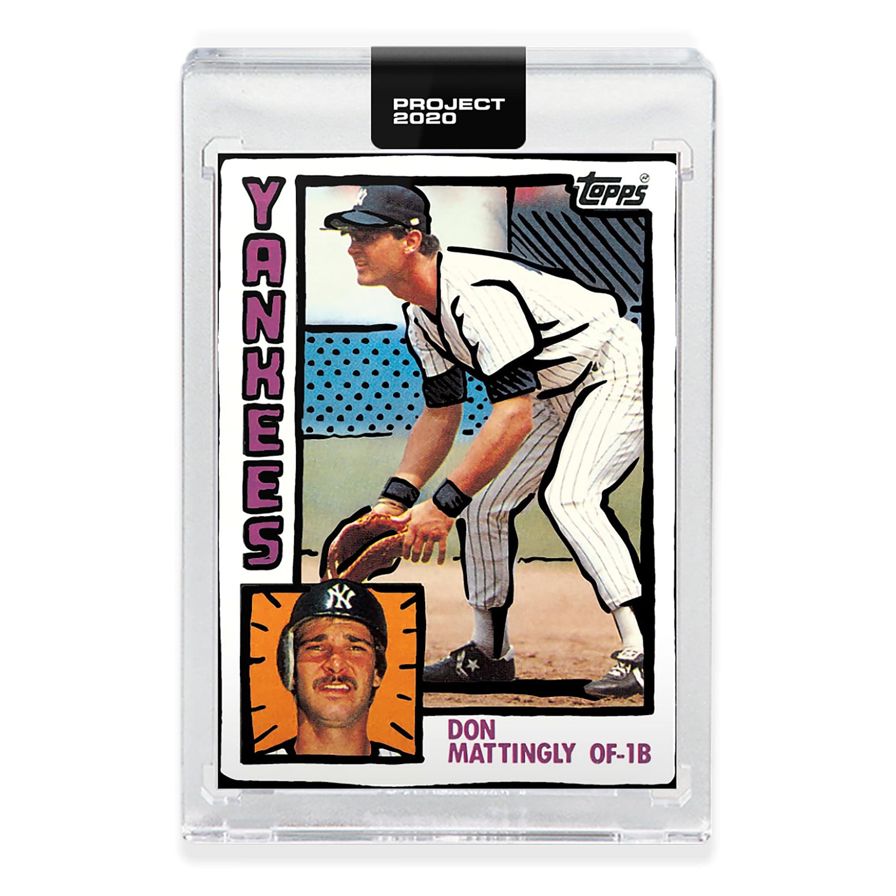 MLB Topps PROJECT 2020 Card 190 | 1984 Don Mattingly by Joshua Vides