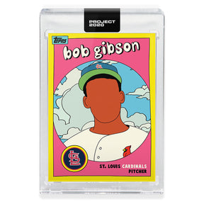 Topps PROJECT 2020 Card 279 - 1959 Bob Gibson by Fucci