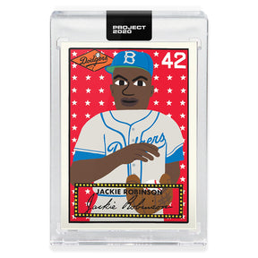 Topps PROJECT 2020 Card 281 - 1952 Jackie Robinson by Keith Shore