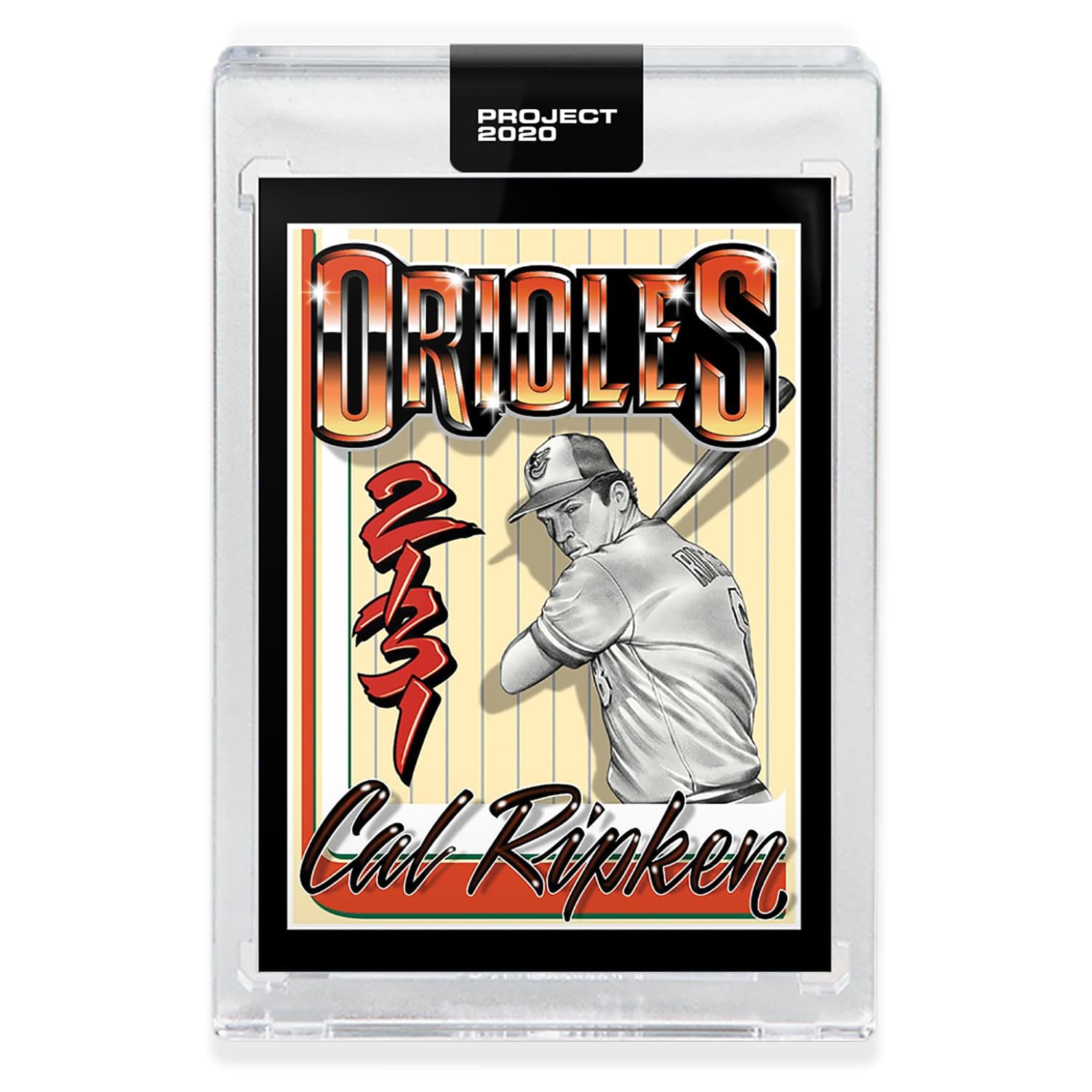 Topps PROJECT 2020 Card 349 - 1982 Cal Ripken Jr. by Mister Cartoon